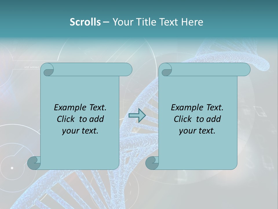 Imagination Chromosome Behaviour PowerPoint Template