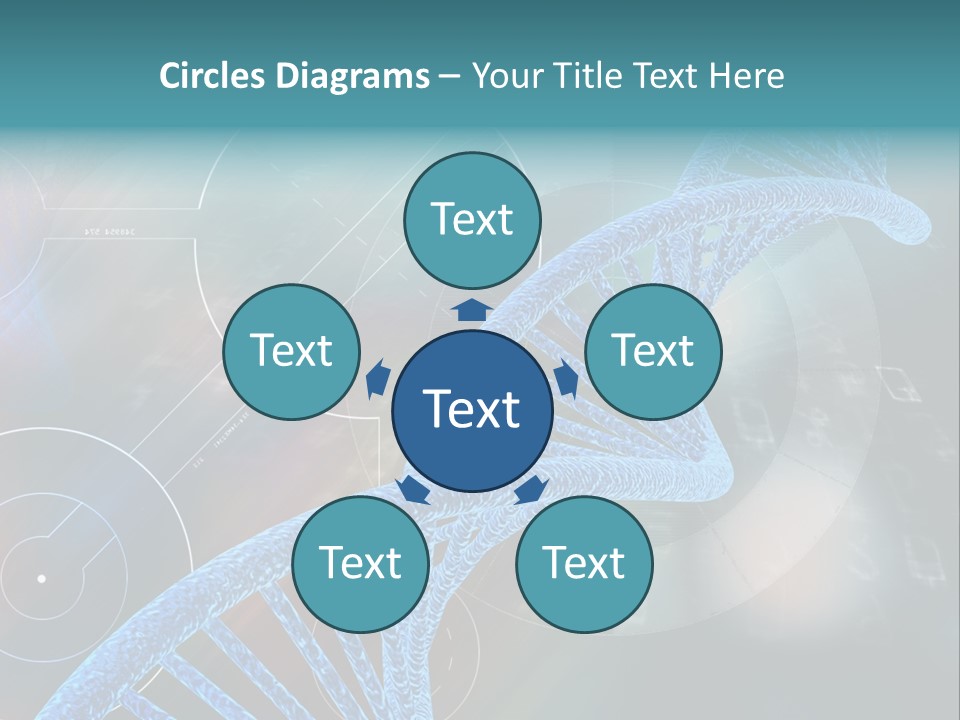 Imagination Chromosome Behaviour PowerPoint Template