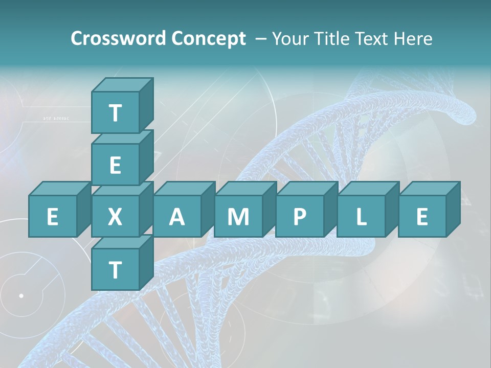 Imagination Chromosome Behaviour PowerPoint Template