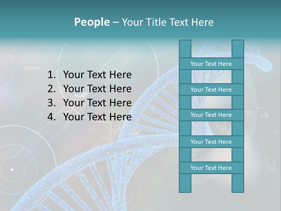 Imagination Chromosome Behaviour PowerPoint Template