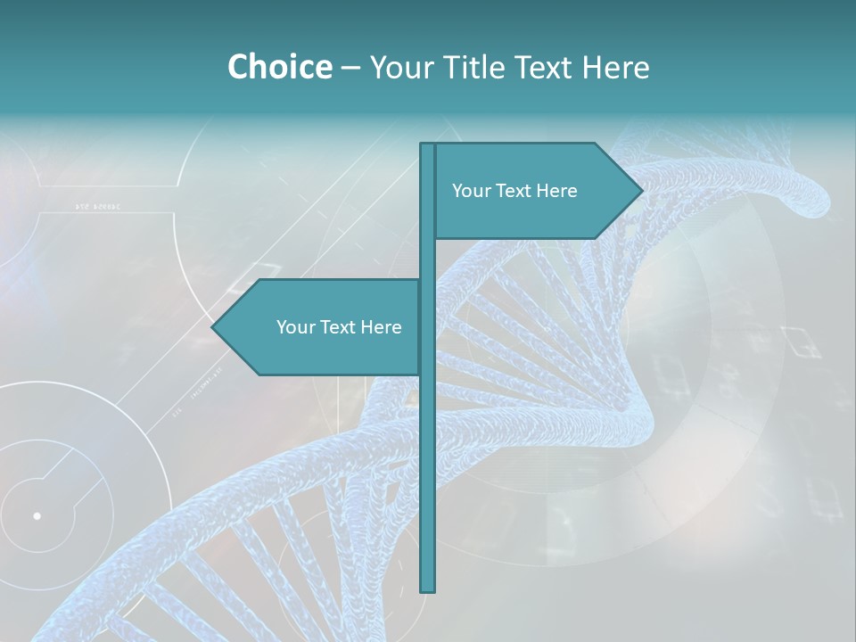 Imagination Chromosome Behaviour PowerPoint Template