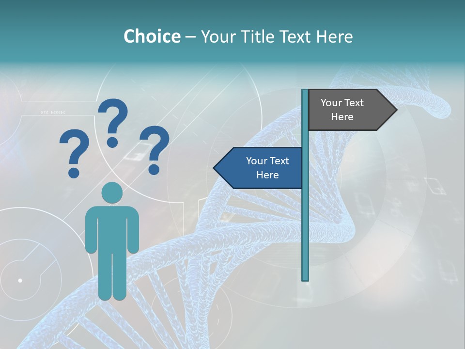 Imagination Chromosome Behaviour PowerPoint Template