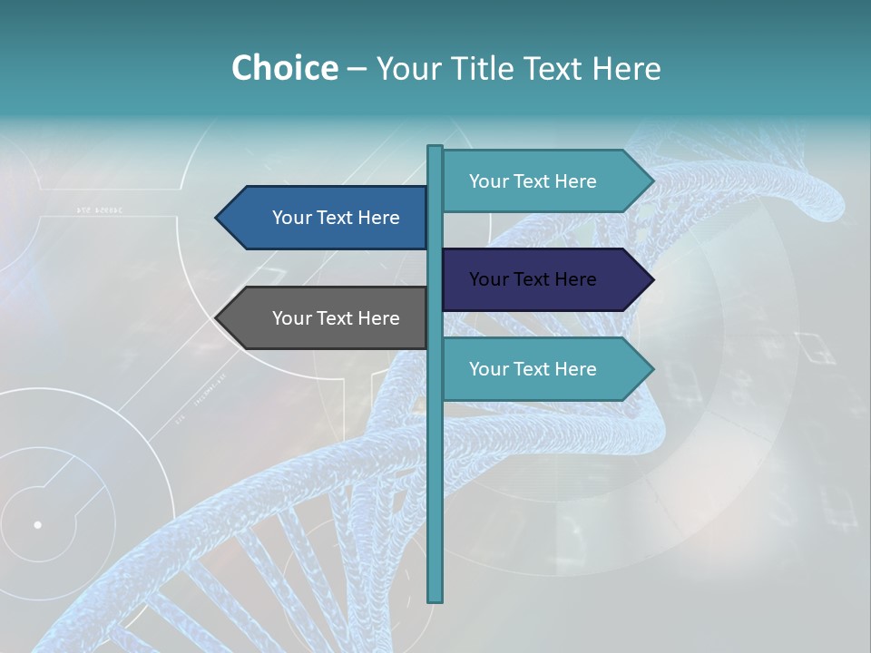 Imagination Chromosome Behaviour PowerPoint Template