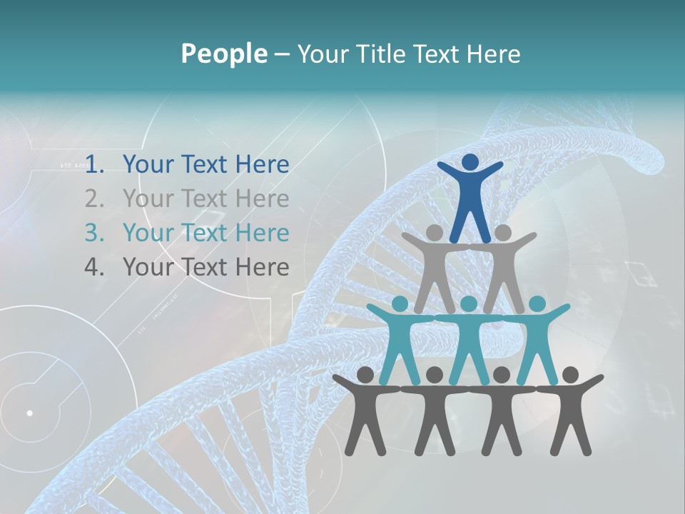 Imagination Chromosome Behaviour PowerPoint Template