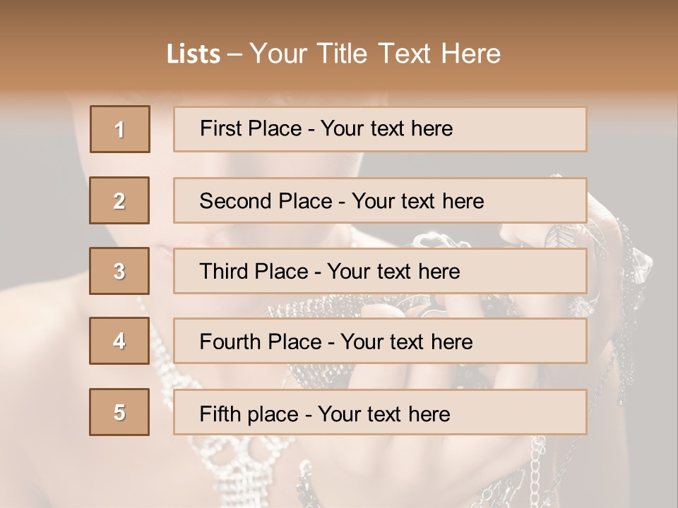 Expression American Elegance PowerPoint Template