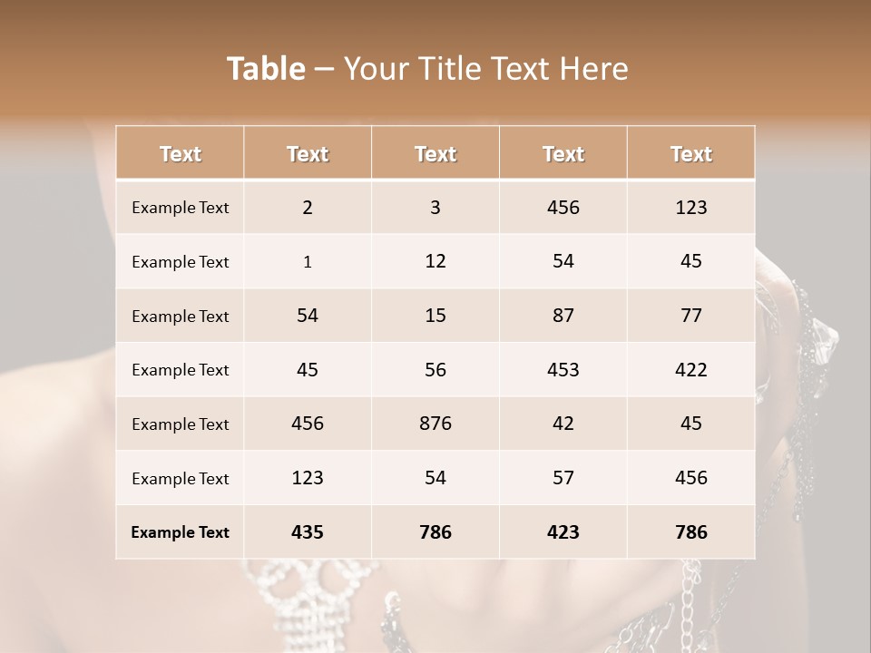 Expression American Elegance PowerPoint Template