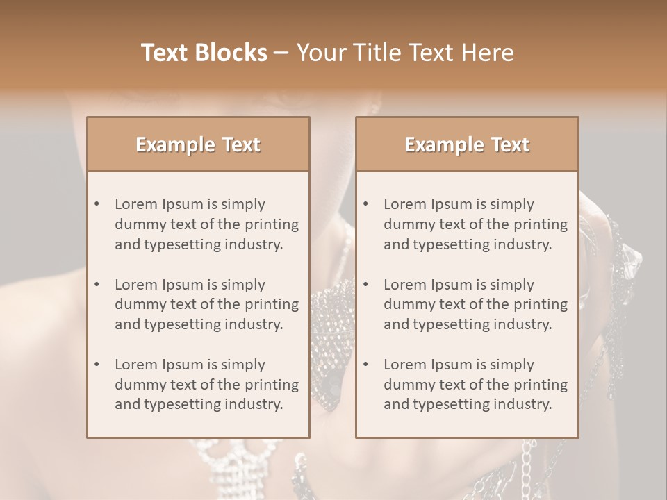 Expression American Elegance PowerPoint Template