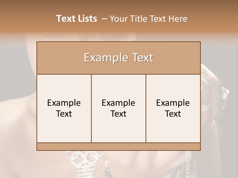 Expression American Elegance PowerPoint Template