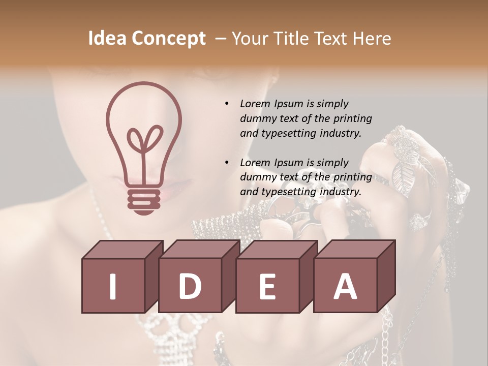 Expression American Elegance PowerPoint Template