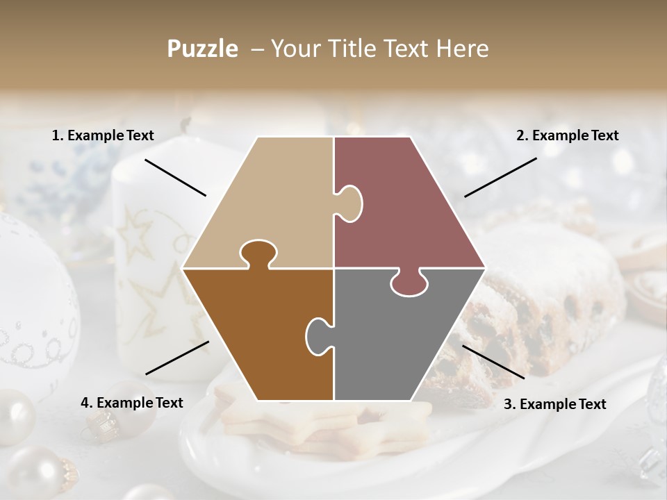 Decoration Food Holiday PowerPoint Template