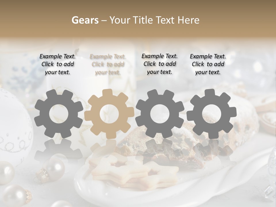 Decoration Food Holiday PowerPoint Template