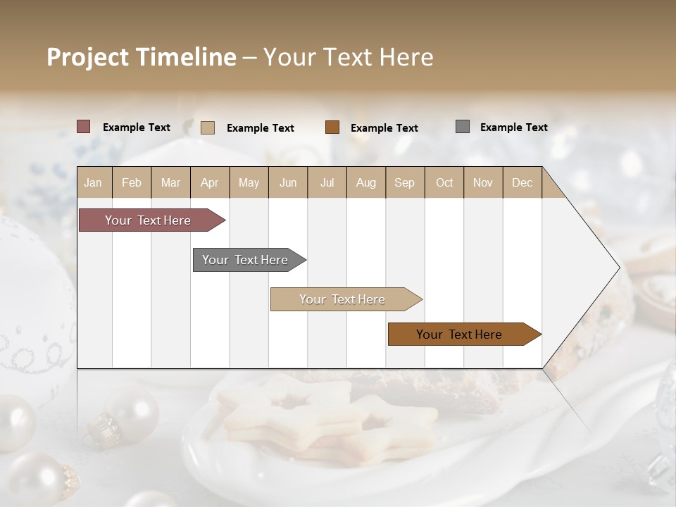 Decoration Food Holiday PowerPoint Template