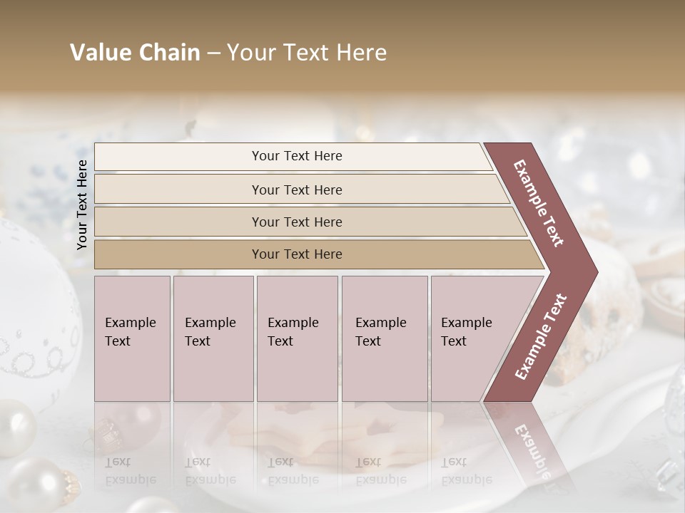 Decoration Food Holiday PowerPoint Template