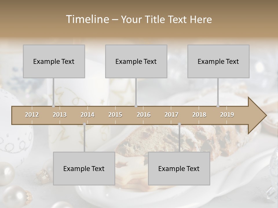 Decoration Food Holiday PowerPoint Template