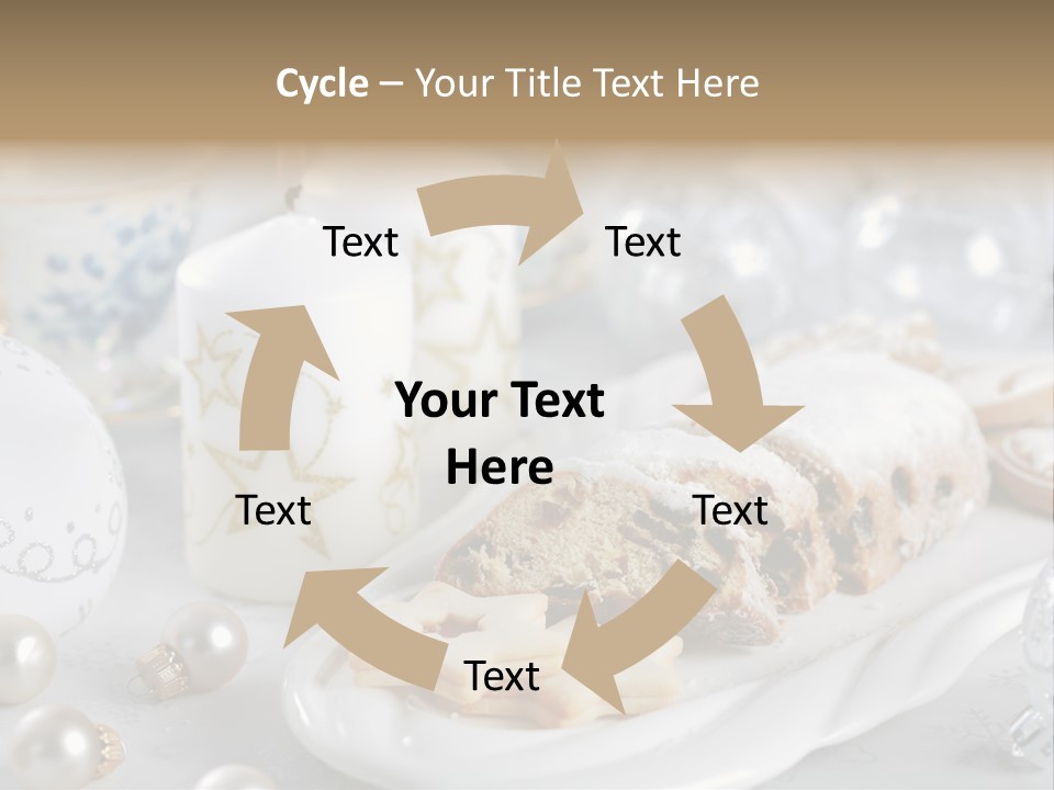 Decoration Food Holiday PowerPoint Template