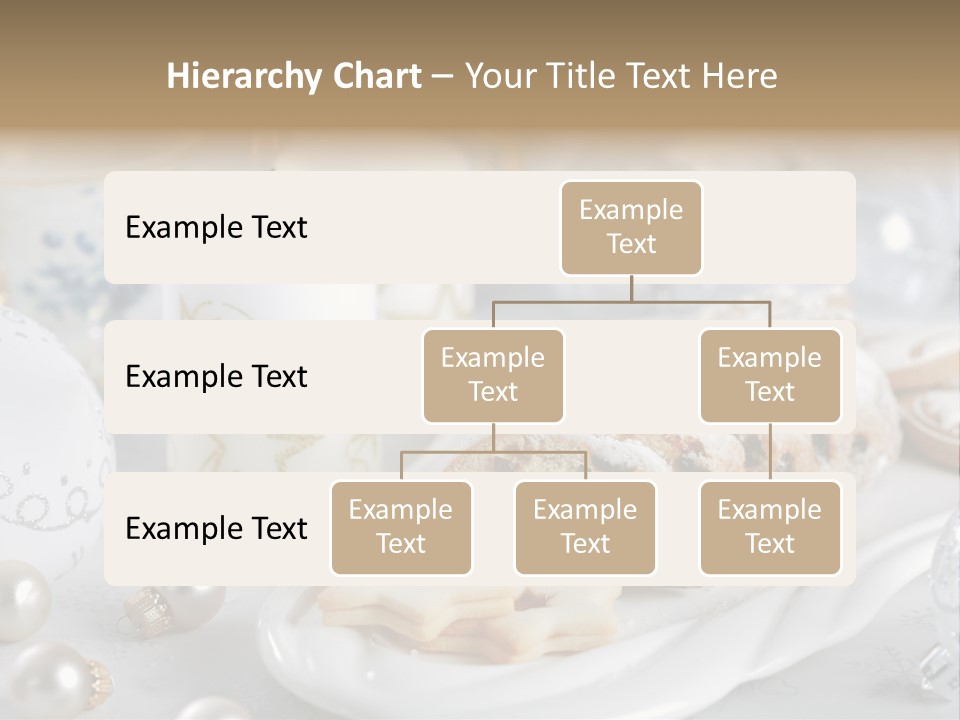 Decoration Food Holiday PowerPoint Template