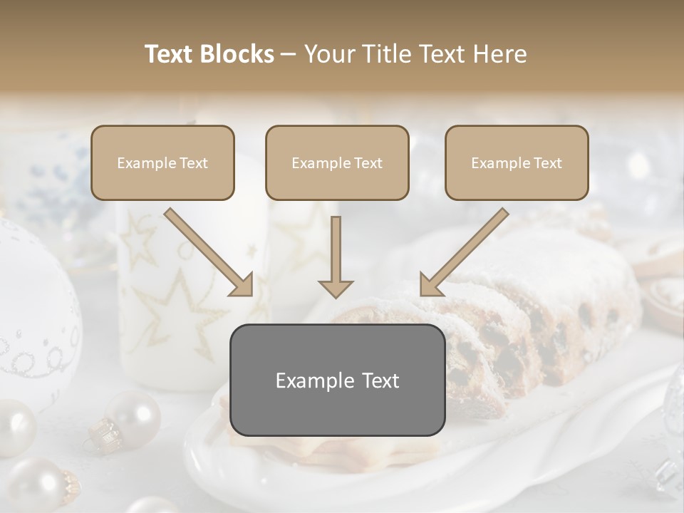Decoration Food Holiday PowerPoint Template