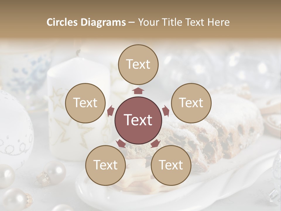 Decoration Food Holiday PowerPoint Template