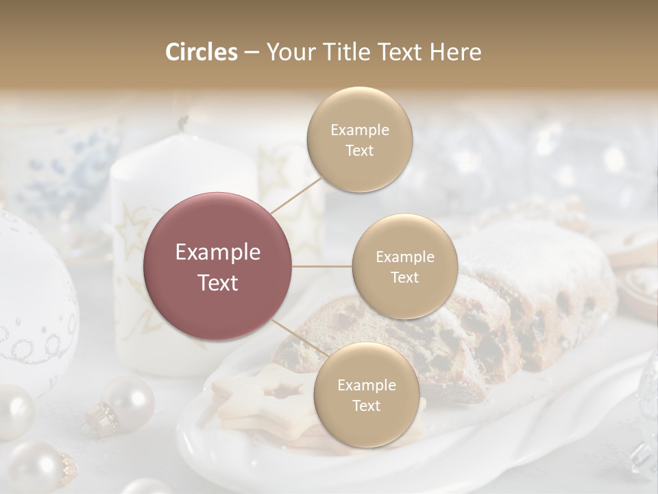 Decoration Food Holiday PowerPoint Template