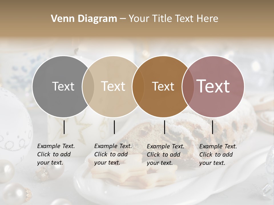 Decoration Food Holiday PowerPoint Template