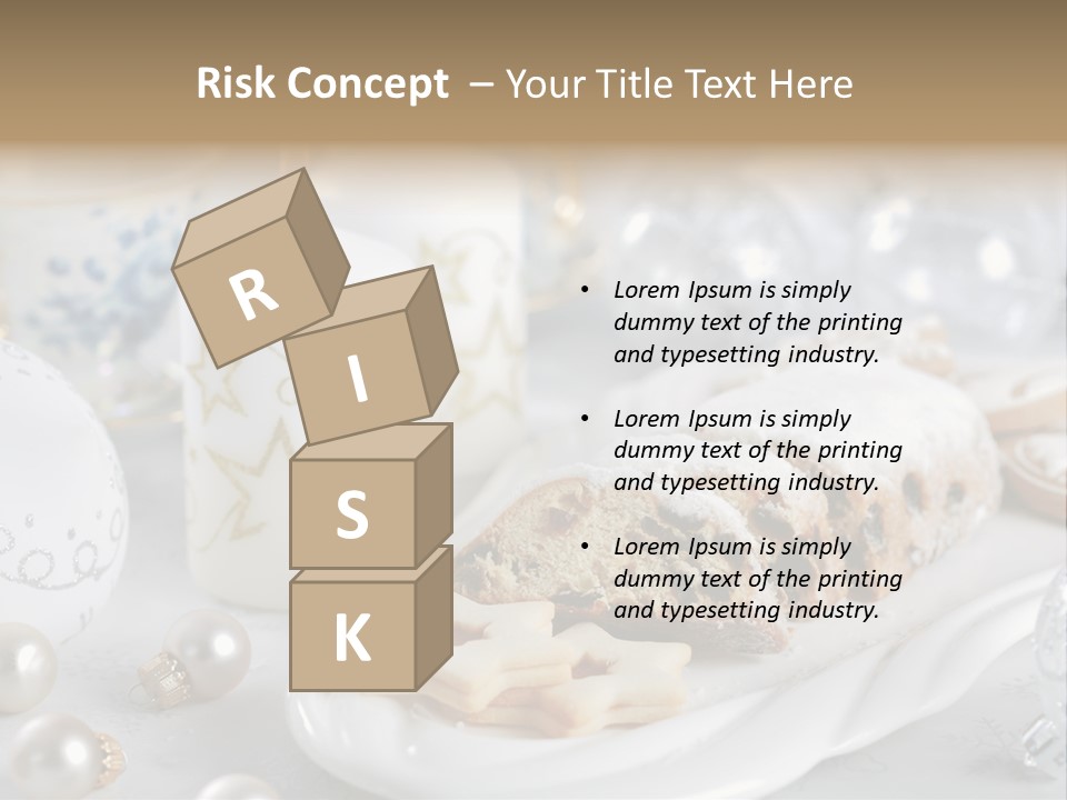 Decoration Food Holiday PowerPoint Template