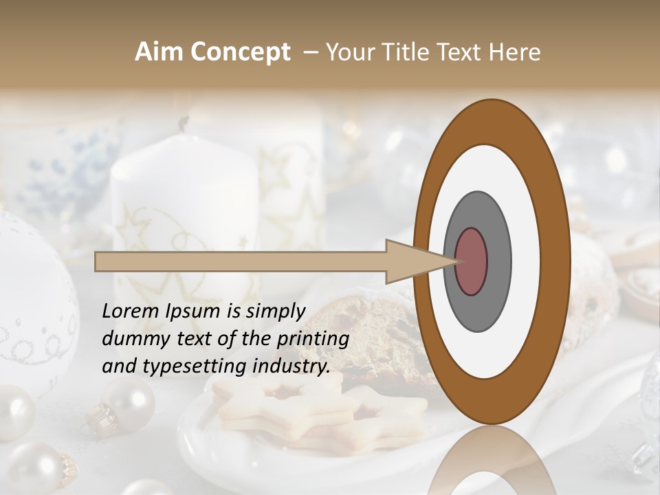 Decoration Food Holiday PowerPoint Template