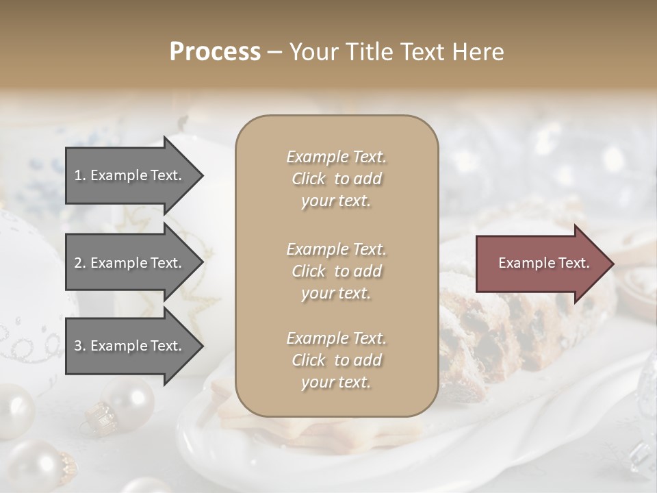 Decoration Food Holiday PowerPoint Template