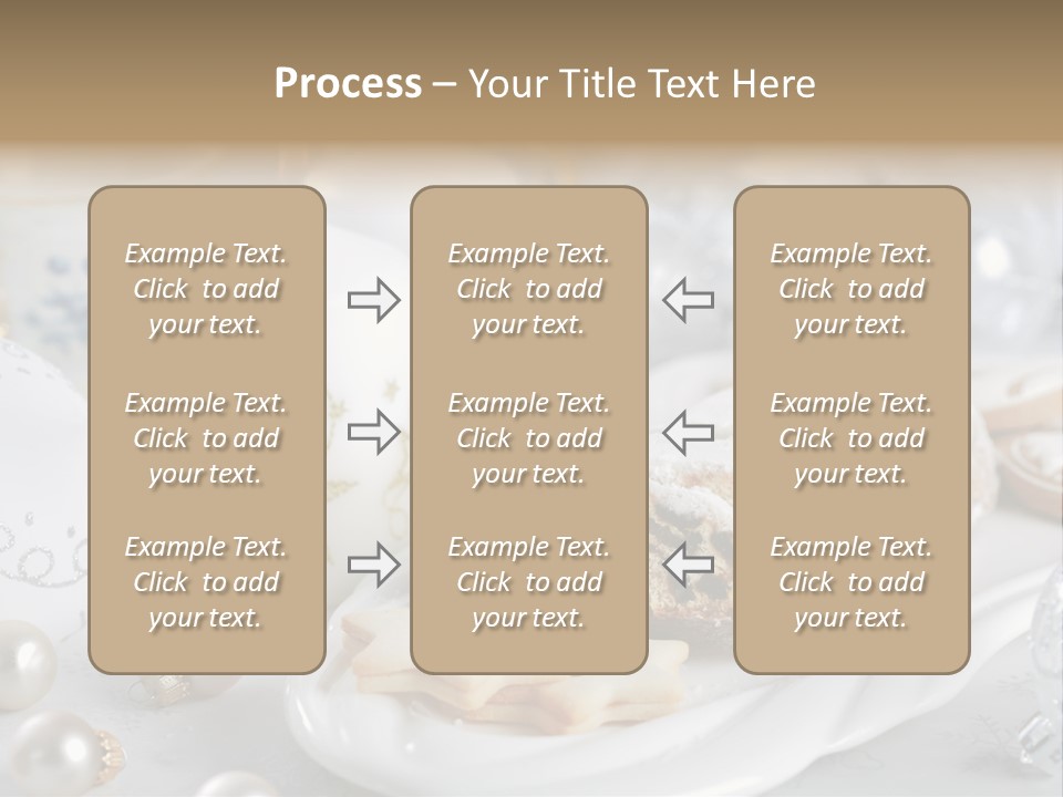 Decoration Food Holiday PowerPoint Template