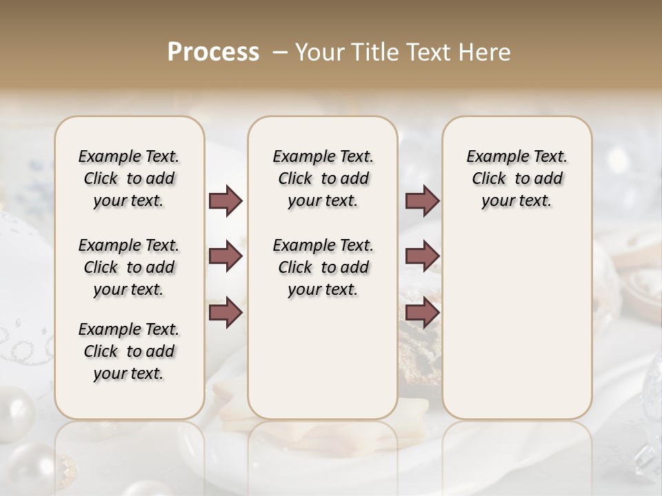 Decoration Food Holiday PowerPoint Template