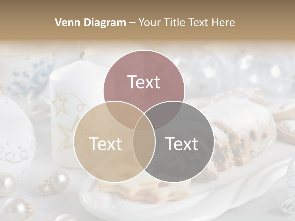 Decoration Food Holiday PowerPoint Template