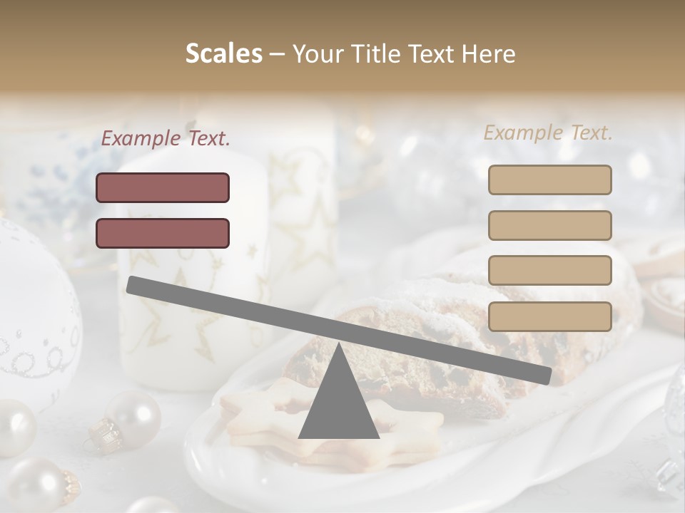 Decoration Food Holiday PowerPoint Template