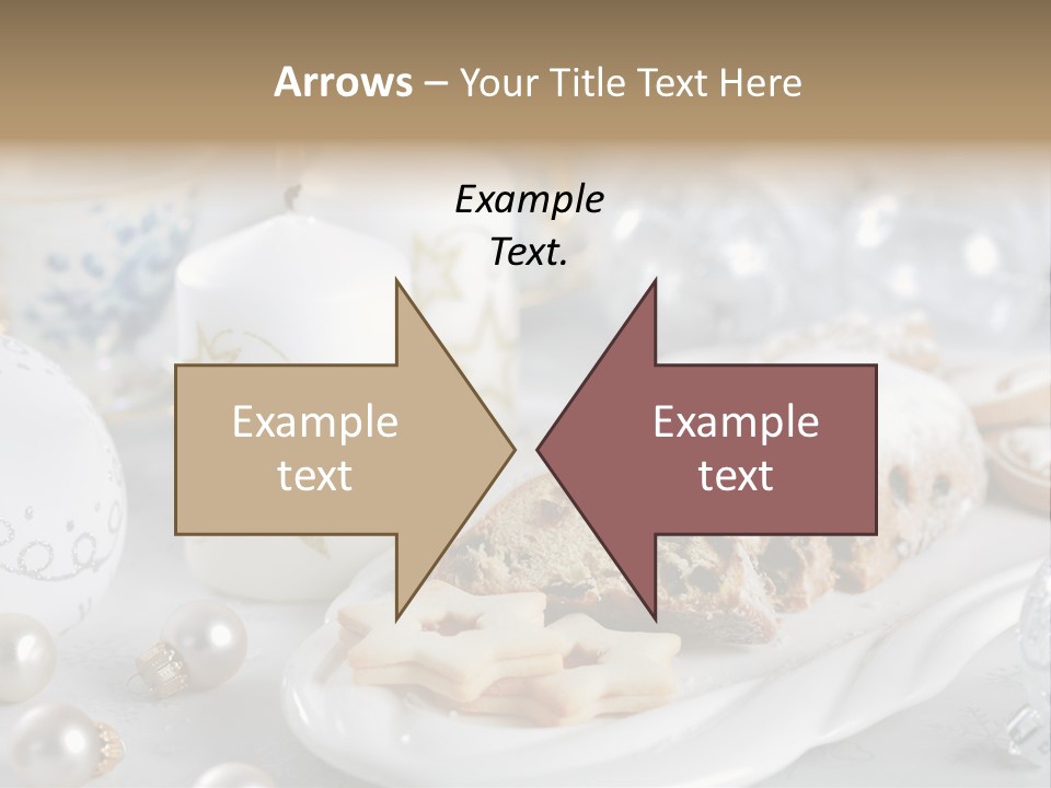 Decoration Food Holiday PowerPoint Template