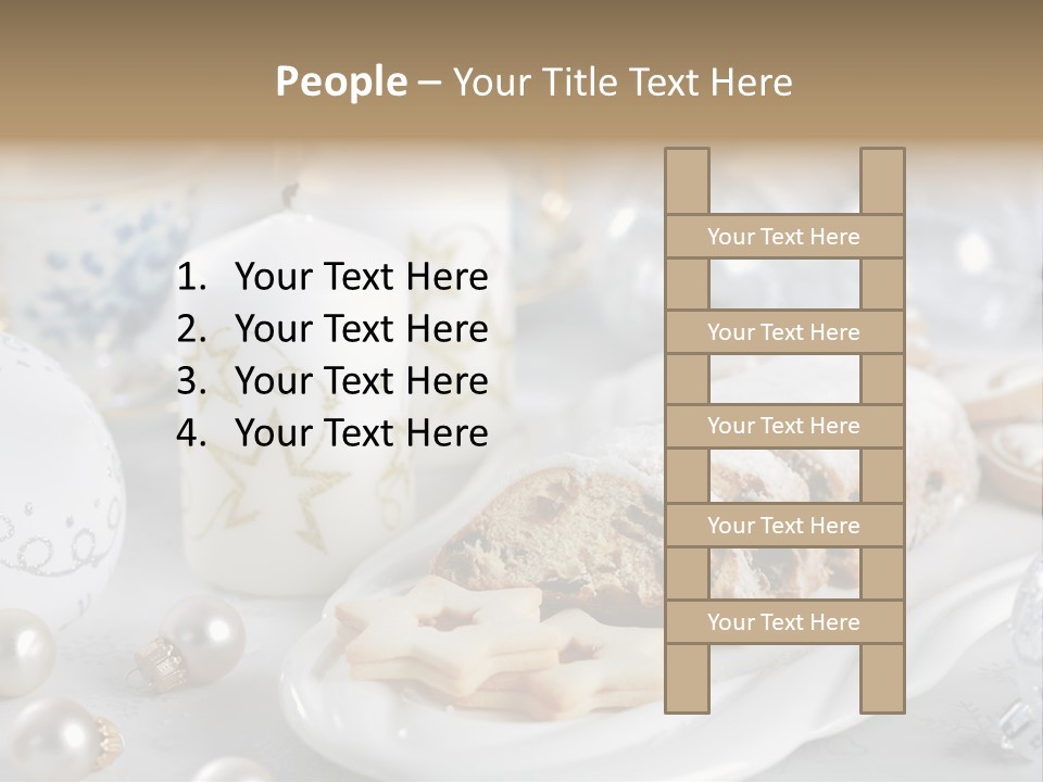 Decoration Food Holiday PowerPoint Template