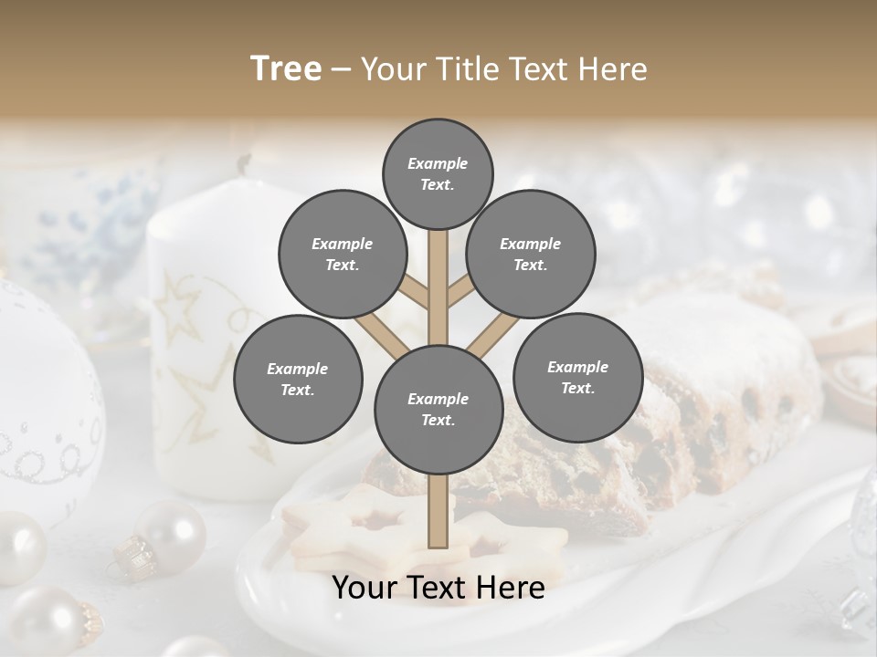 Decoration Food Holiday PowerPoint Template