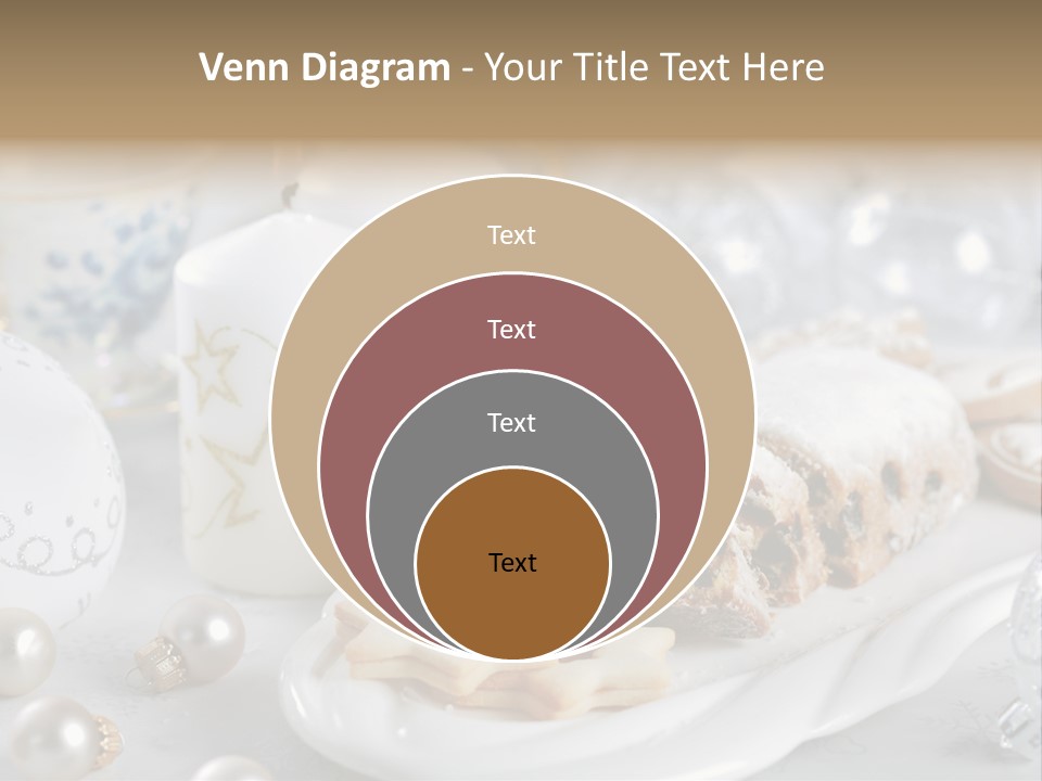 Decoration Food Holiday PowerPoint Template