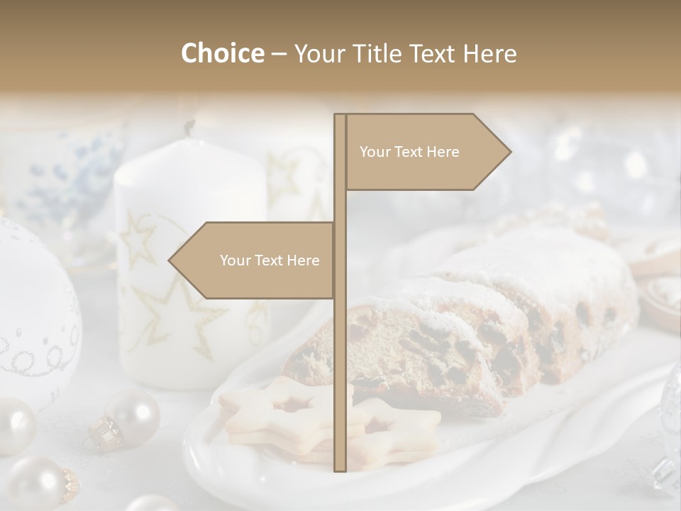 Decoration Food Holiday PowerPoint Template