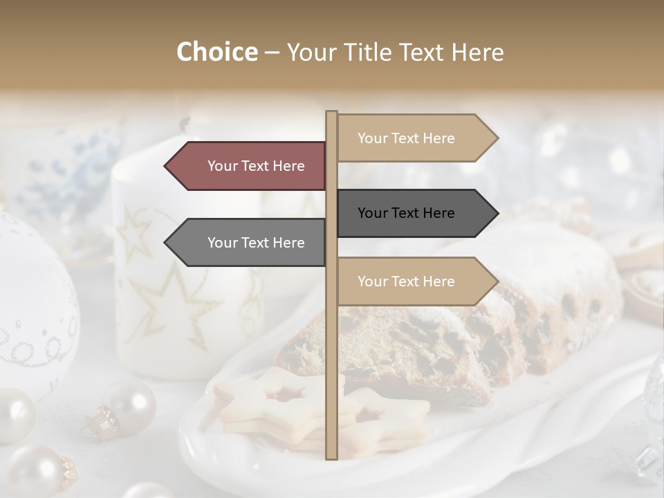 Decoration Food Holiday PowerPoint Template