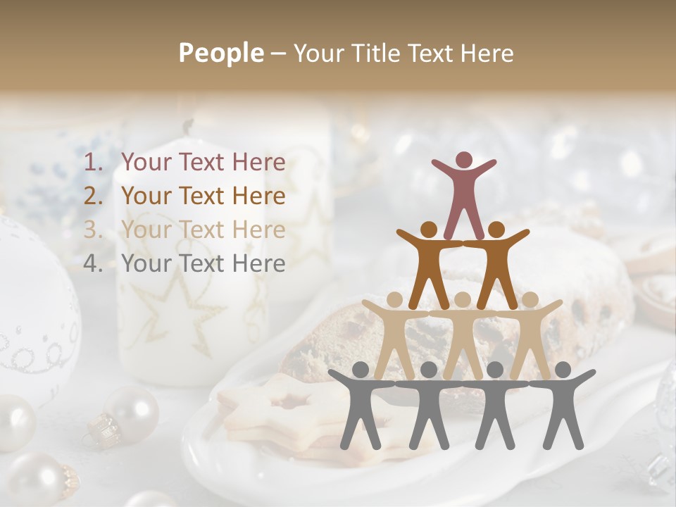 Decoration Food Holiday PowerPoint Template