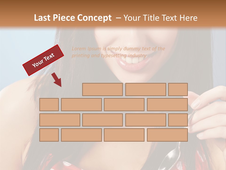 Lipstick Retro Latina PowerPoint Template