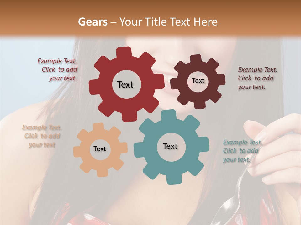 Lipstick Retro Latina PowerPoint Template