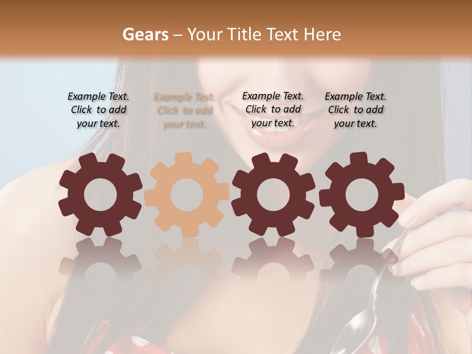 Lipstick Retro Latina PowerPoint Template