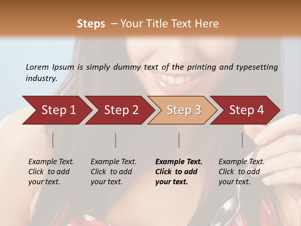 Lipstick Retro Latina PowerPoint Template