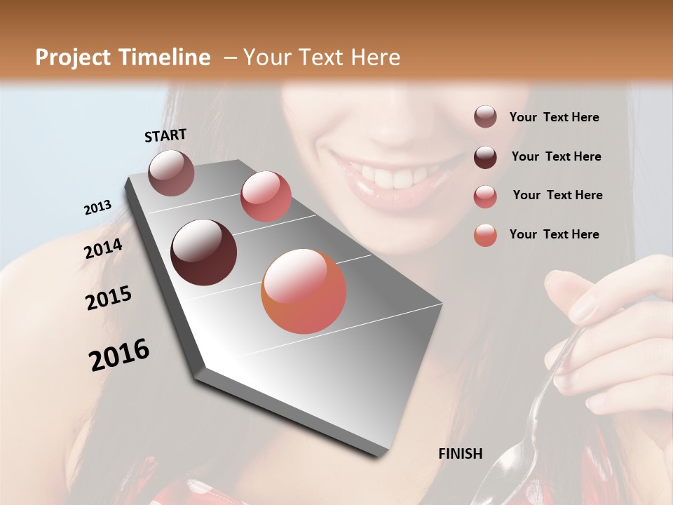 Lipstick Retro Latina PowerPoint Template