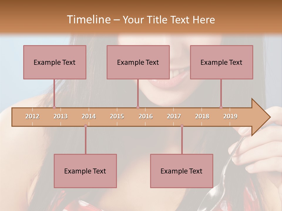 Lipstick Retro Latina PowerPoint Template