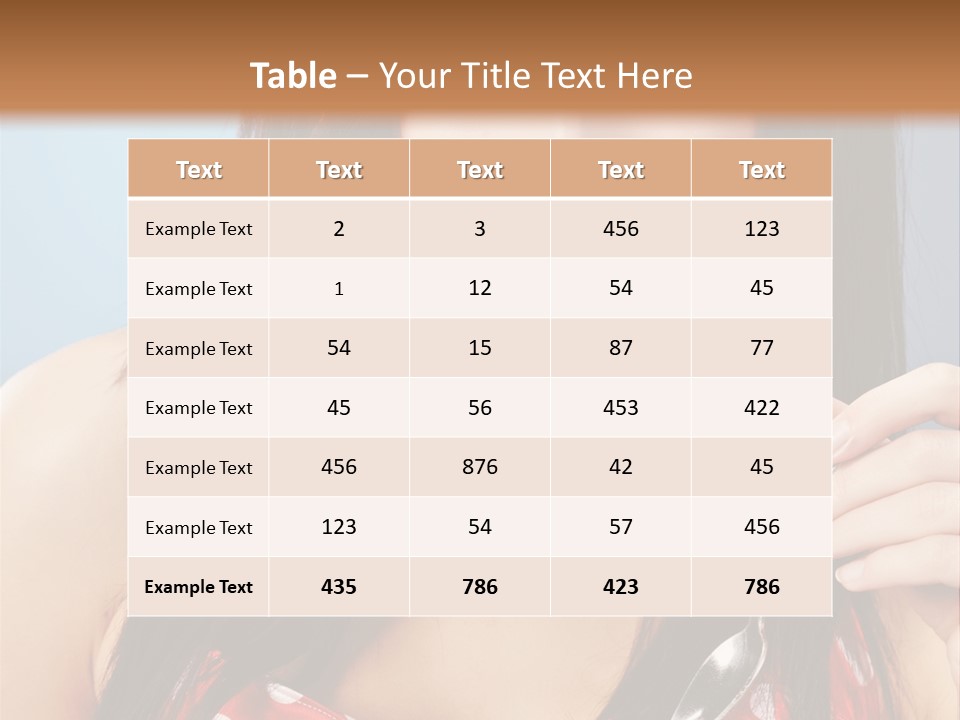 Lipstick Retro Latina PowerPoint Template