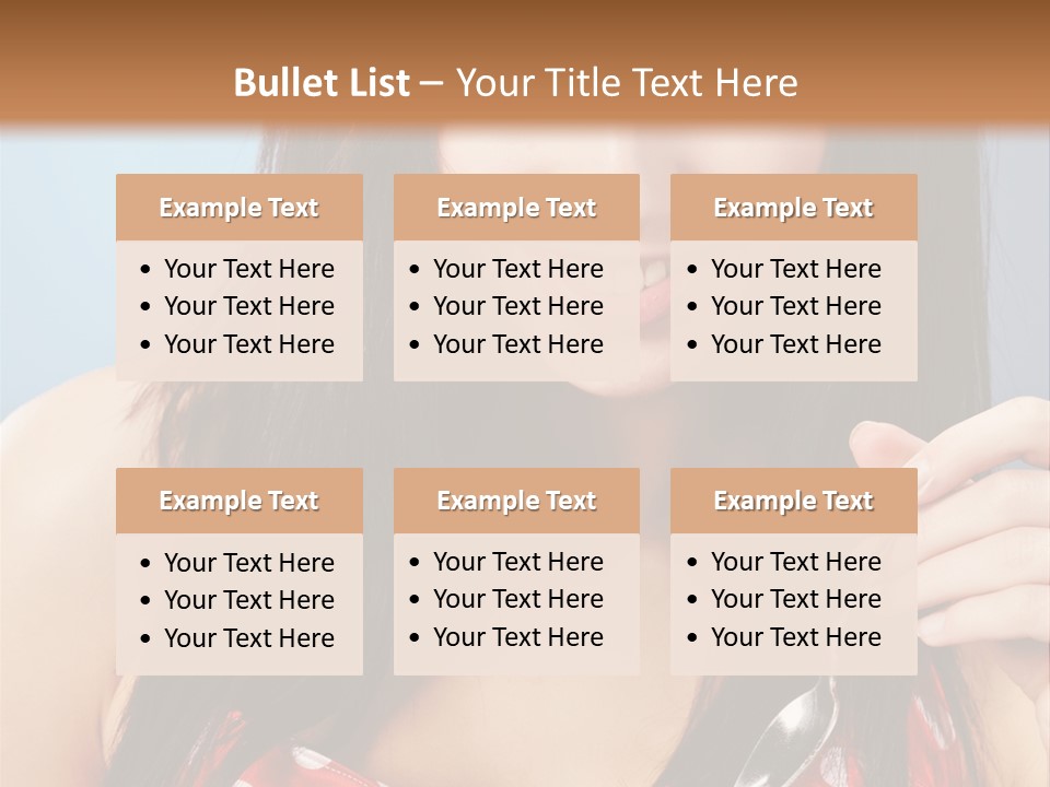 Lipstick Retro Latina PowerPoint Template