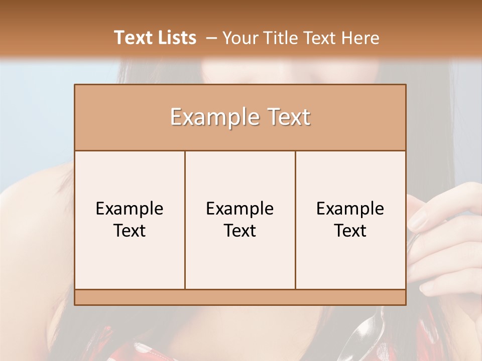 Lipstick Retro Latina PowerPoint Template