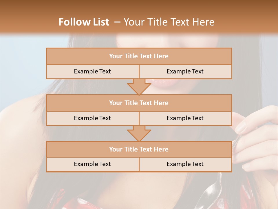 Lipstick Retro Latina PowerPoint Template