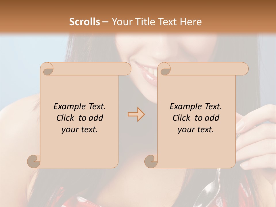 Lipstick Retro Latina PowerPoint Template