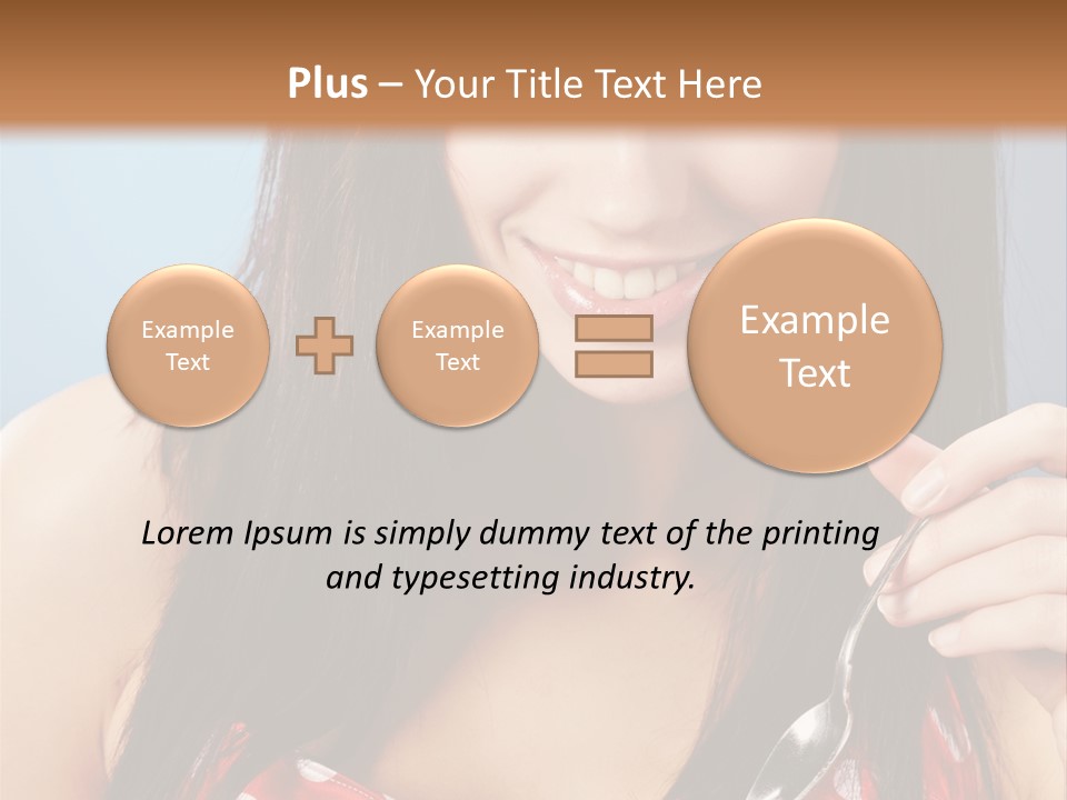 Lipstick Retro Latina PowerPoint Template